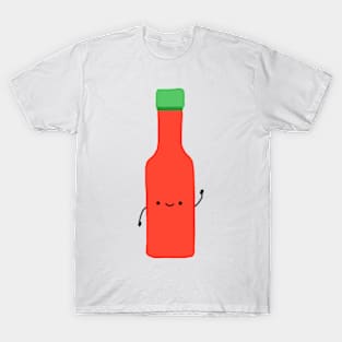 Cute Hot Sauce Bottle T-Shirt